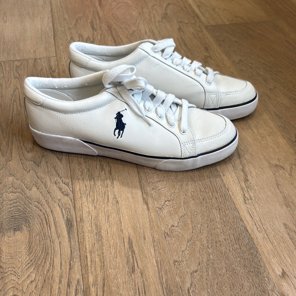Men’s Polo Faxon Leather Sneaker Size 10.5